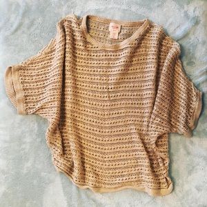 Open Knit Mossimo Top